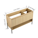 Freestanding Bathroom Vanity & Soft Close Cabinet Doors