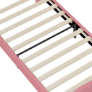 Lovely Crown Fantasy Princess Bed With Tufted Headboard