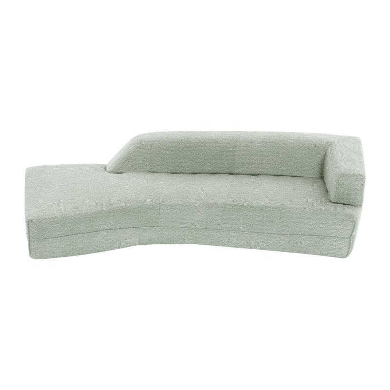 Curved Chaise Lounge Modern Indoor Sofa Couch