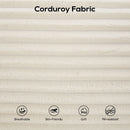 Convertible Loveseat Sofa Bed With Memory Foam & Steel Frame