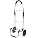 Foldable Shopping Trolley With Wheels And Removable Waterproof Bag - Black