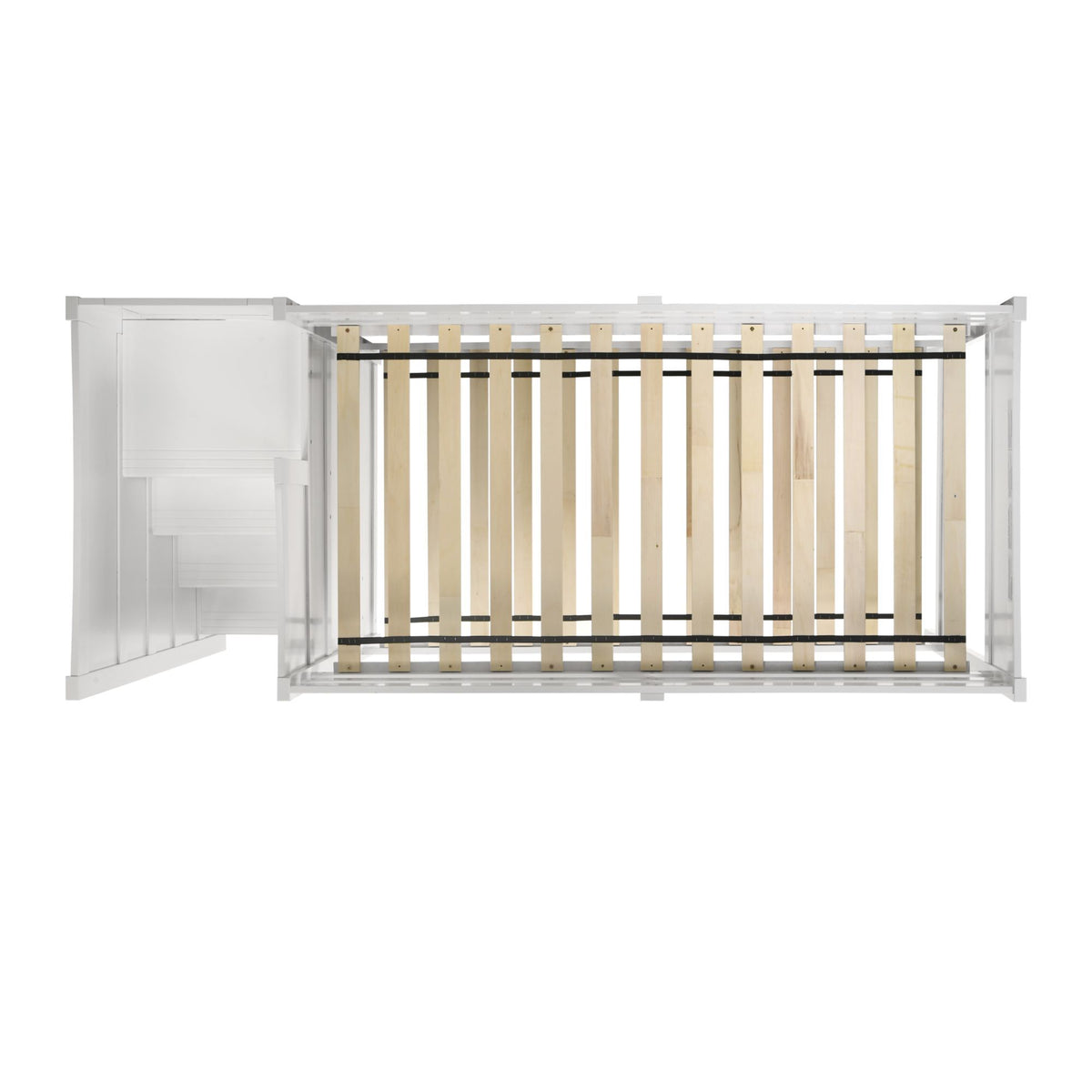 Sami Step Bunk With Left Headboard in Dark Brown by Elements International, view 39