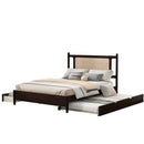 Platform Bed With 2 Big Drawers & Trundle