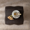 Side Table With 3D Embossed Pattern Design