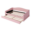 Design Upholstered Daybed With Light And Trundle