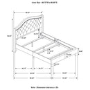 Sonoma - Upholstered Wingback Bed