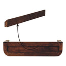 Indira Floating Console Table - Walnut