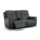 Sawyer - Power Reclining Loveseat With Console, Power Headrests, Lumbar
