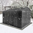 10' x 8' Garden Sheds Outdoor Storage Sheds With Window