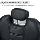 Classic Reclining Barber Chair Salon Chair For Hair Stylist With Heavy Duty Hydraulic Pump, 360° Rotation, Tattoo Chair Shampoo Beauty Salon Equipment, Max Load Weight 330 Lbs