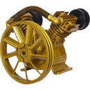 V Type Dual Cylinder Air Compressor Pump Head 5.5Hp 21Cfm 115 Psi - Golden