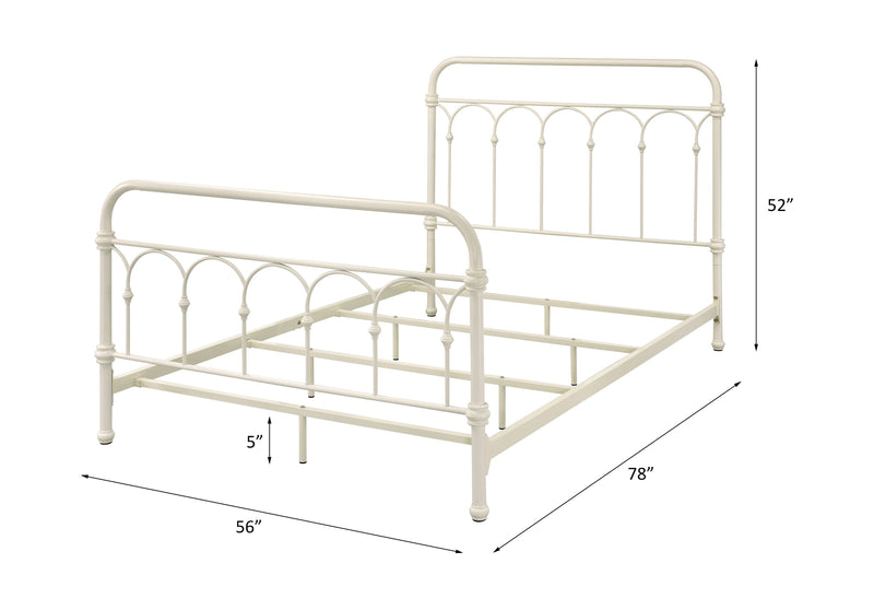 Citron - Full Bed - White