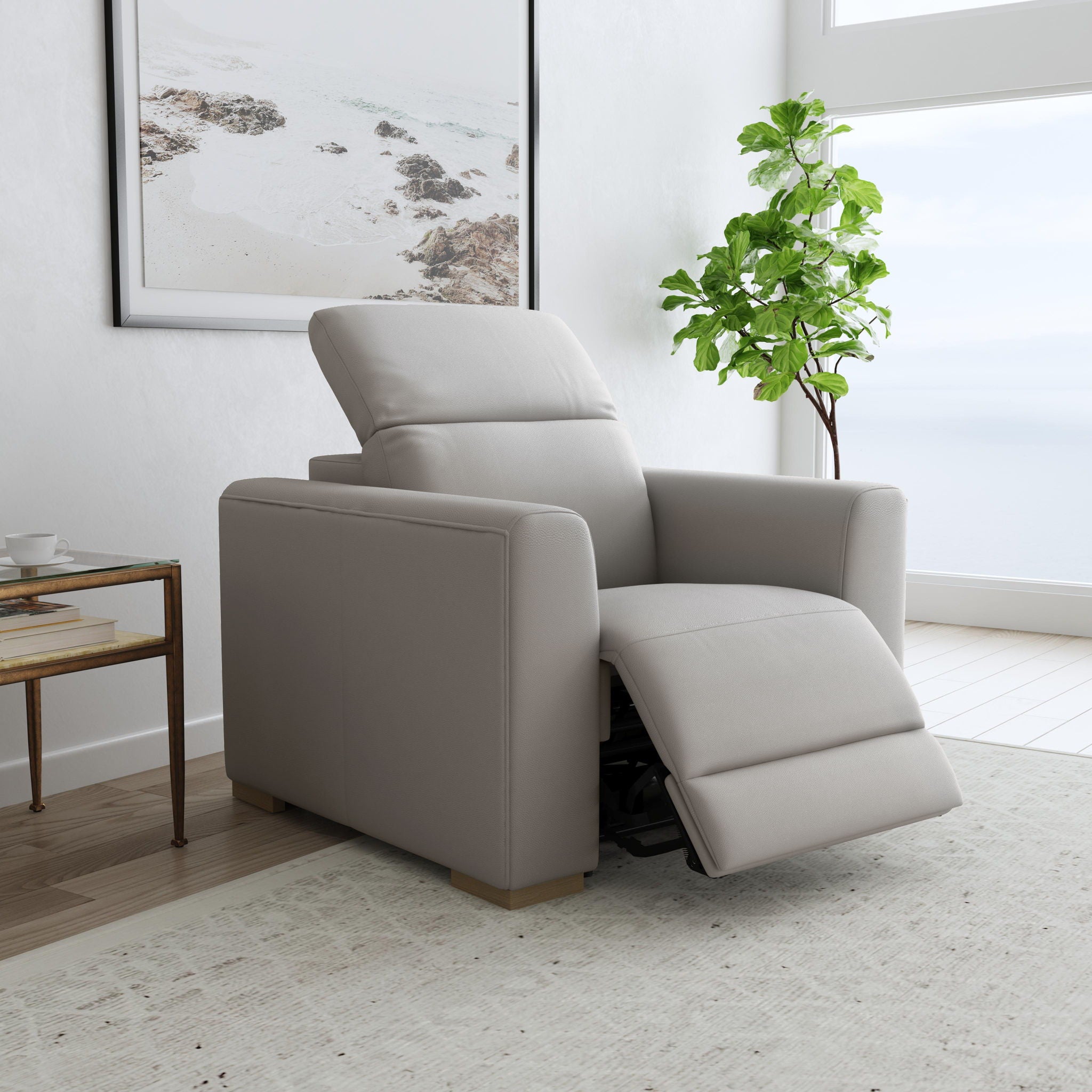 Aurora - Power Recliner With Power Headrest