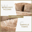 Bean Bag Lazy Sofa, Durable Comfort Lounger High Back Bean Bag Chair Couch