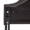 Lenne - Fabric Queen / Full Headboard - Gray