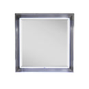 Moon - Smooth Mirror With LED - White