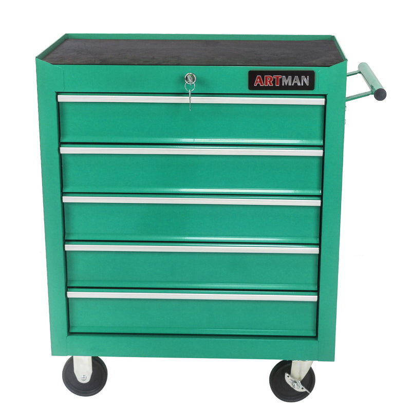 Multifunctional Tool Cart With Wheels And Drawers