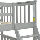 Bunk Bed With Ladder, And Safety Guard Rails