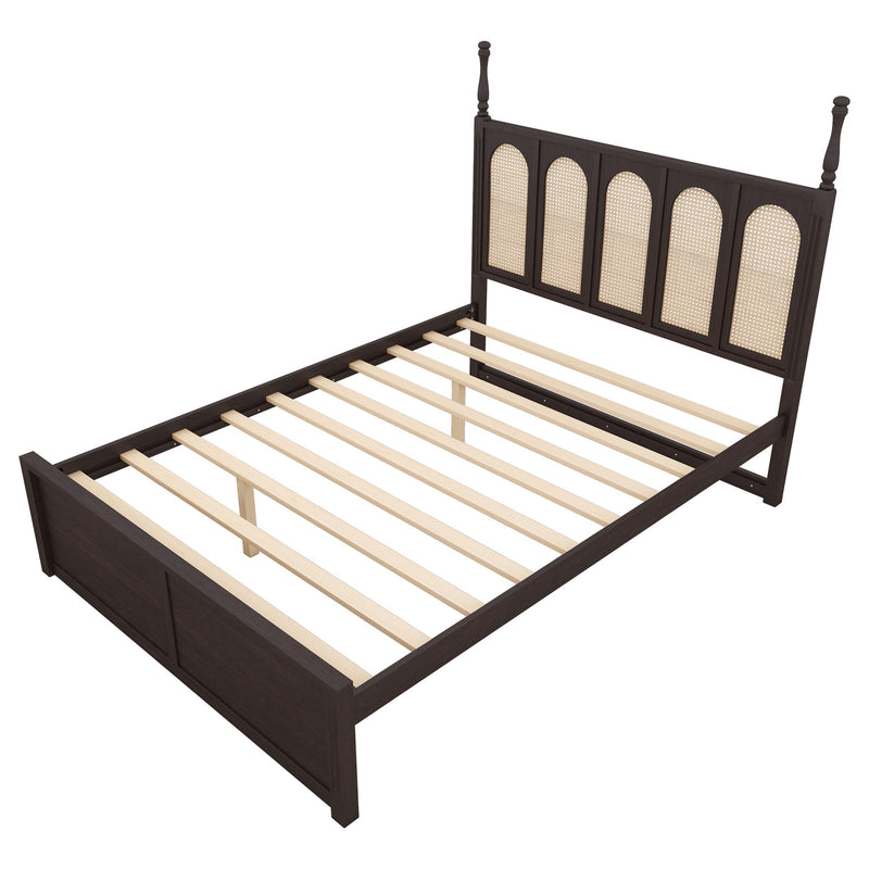 Platform Bed With With 2 Big Drawers With Trundle