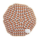 Pumpkin Ornament Decor For Holiday Harvest Festival Fall Festival & Thanksgiving (Set of 2) - Orange Multi