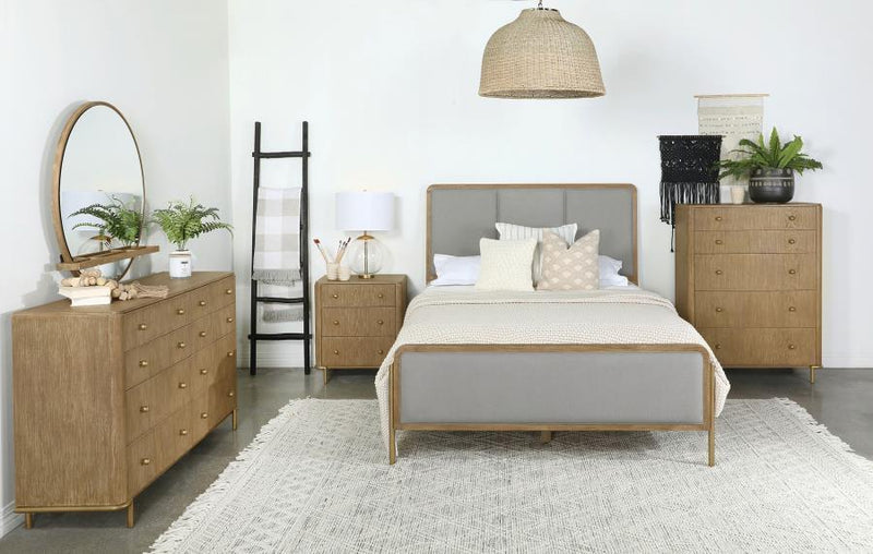 Arini - Upholstered Panel Bed