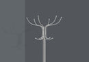 Coat Rack, Hall Tree, Free Standing, 12 Hooks, Entryway, 70"H, Umbrella Holder, Contemporary & Modern