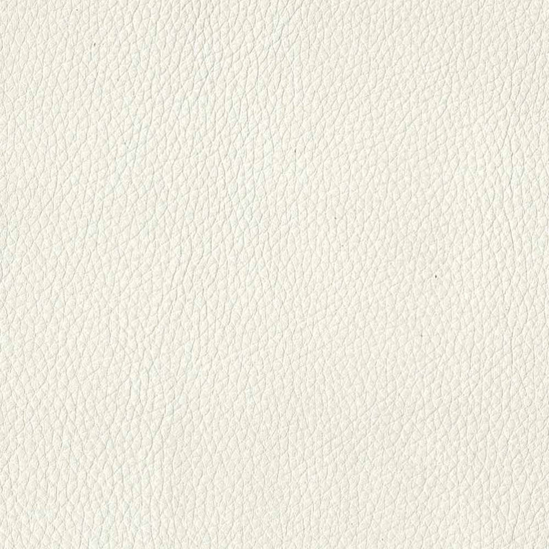 Aliso - Leather Ottoman - Cream White