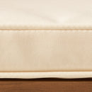 Della - Wood Armchair (Set of 2) Outdoor Dining Chairs - Cream