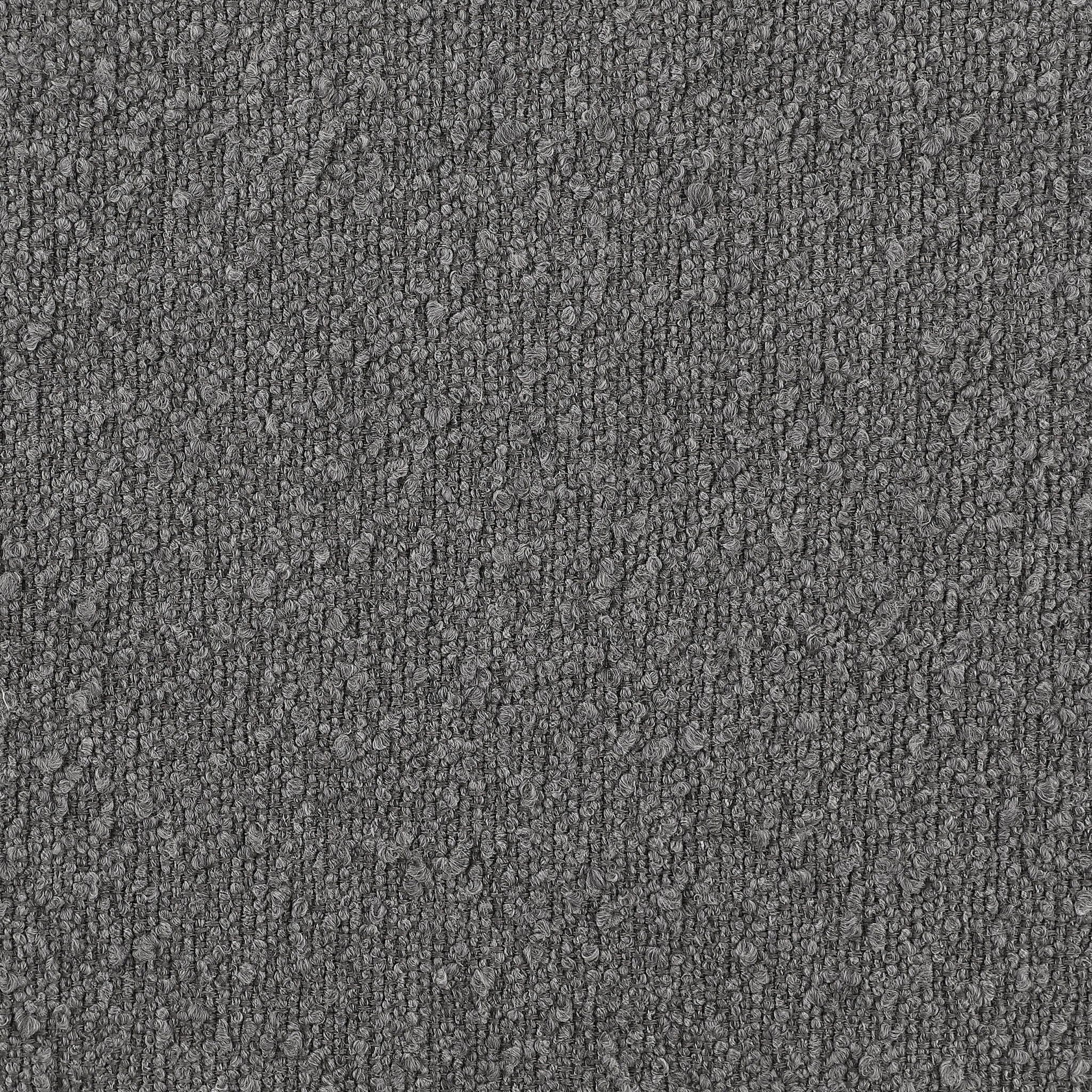 Viola Boucle Upholstered Bar Chair Grey (Set of 2)