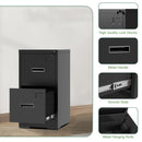 Modern Drawer Metal Vertical File Cabinet With Lock And Card Slot For Office