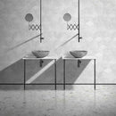 Bathroom Vessel Sink, Circular Design