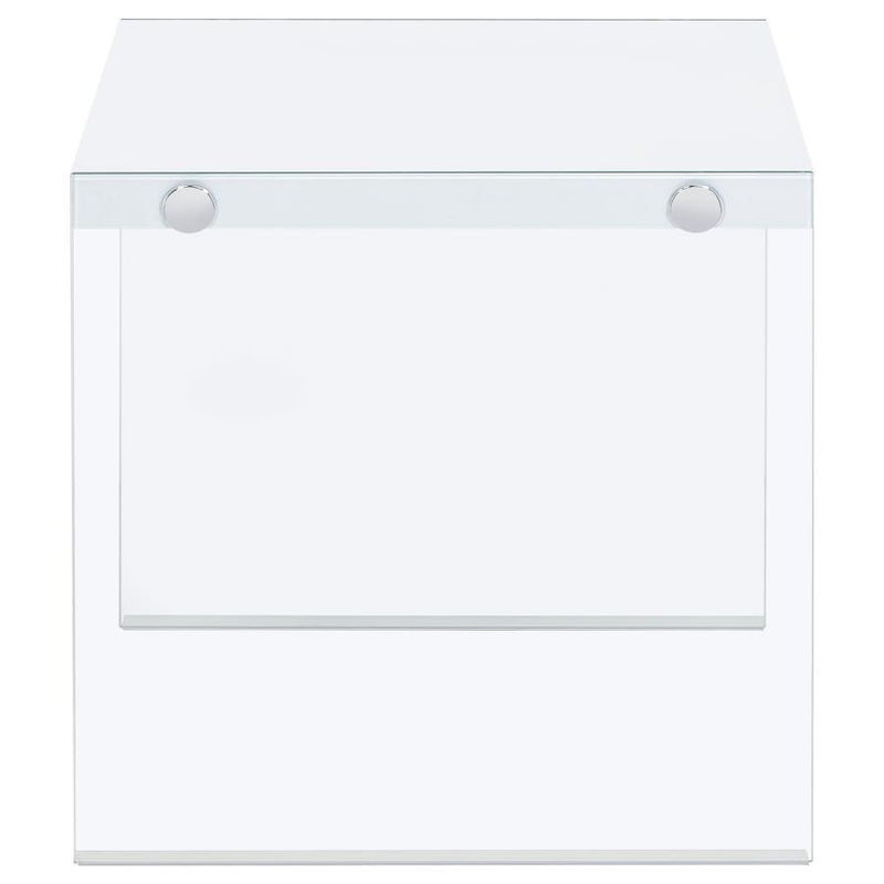 Opal - Rectangular Glass Frame Table