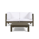 Oana - 3 Piece Love Seat Set With Coffee Table