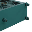 Elegant 4 Door Cabinet With Tempered Glass Doors