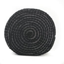 River - Handcrafted Cylindrical Pouf Water Resistant Fabric