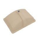 Modern Ceramic Undermount Bathroom Sink With Overflow, High Quality