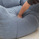 Comfy Bean Bag Chair With Filler, Fluffy And Cozy Seating