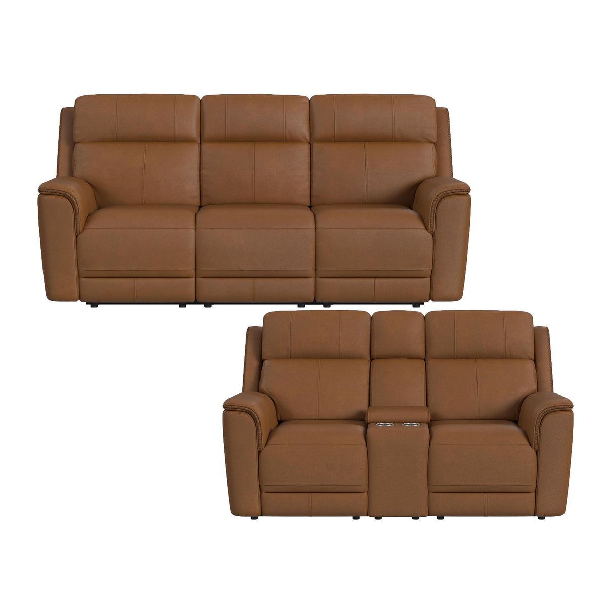 Mustang -Living Room Set in Dark Gray by Elements International, view 4
