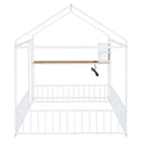 House Frame With Desk, Shelves, Power Outlets And USB Ports