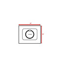 Fire Pit For Outdoor Home Garden Backyard Fireplace - Gray