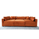 Uptown - Modular Sofa - Burnt Orange