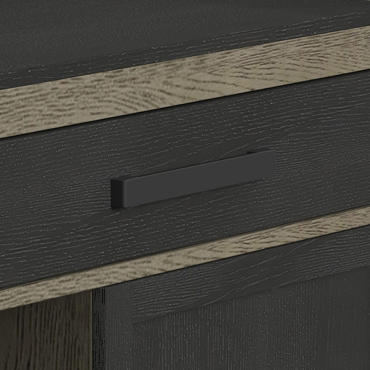 Jemma Bar Table With Light in Gray And Dark Espresso by Elements International, view 10