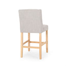 Vienna - Contemporary Fabric Tufted & Wingback Counter Stools (Set of 2)