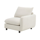 Oversize Modular Free Combination Sectional Sofa Couch With Ottoman For Living Room