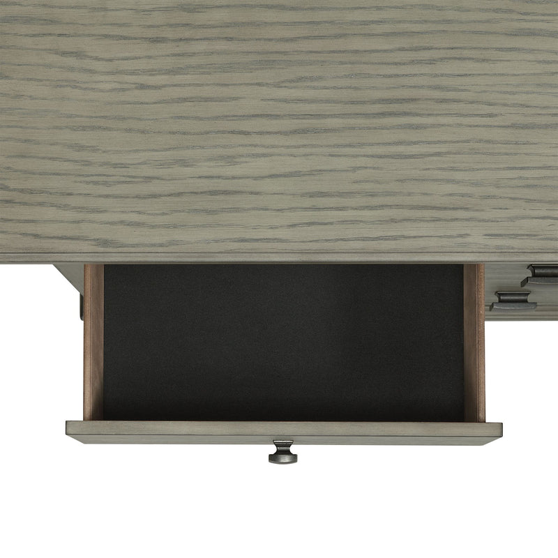 Crawford - Nightstand With Usb - Grey