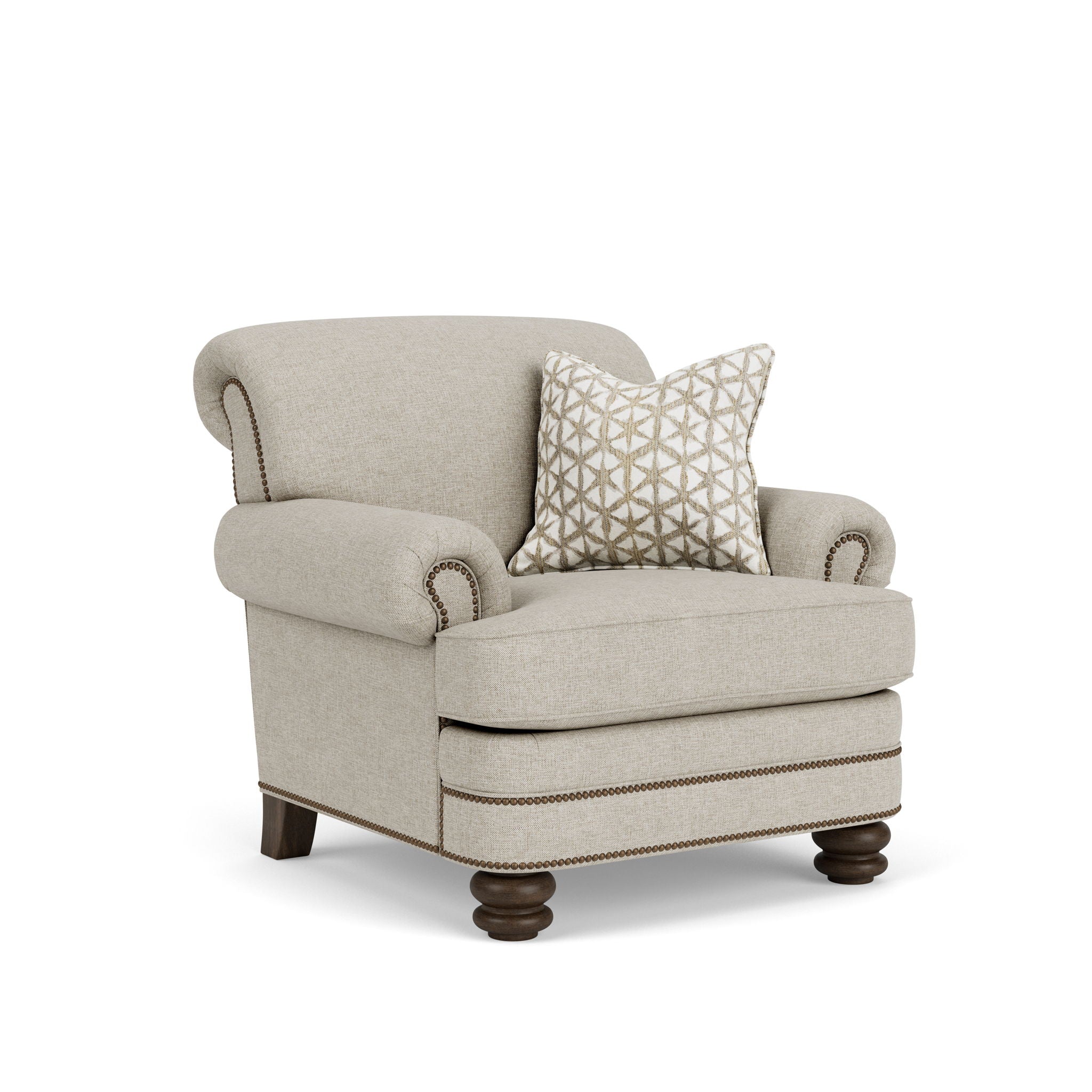 Bay Bridge - Chair, Nailhead Trim
