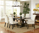 Parkins - Rectangular Dining Table - Rustic Espresso