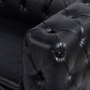 Square Arm Removable Cushion 3 Seater Sofa