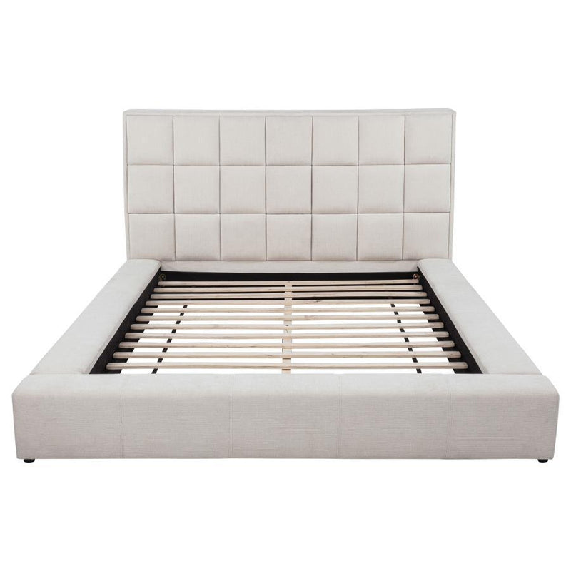 Dreux - Upholstered Panel Platform Bed