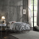 Priya - Twin Bed - Silver - Atlantic Fine Furniture Inc